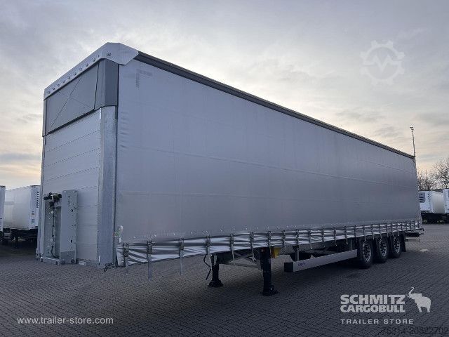 Auflieger mit Pritsche & Plane Schmitz Cargobull Curtainsider Mega Doppelstock
