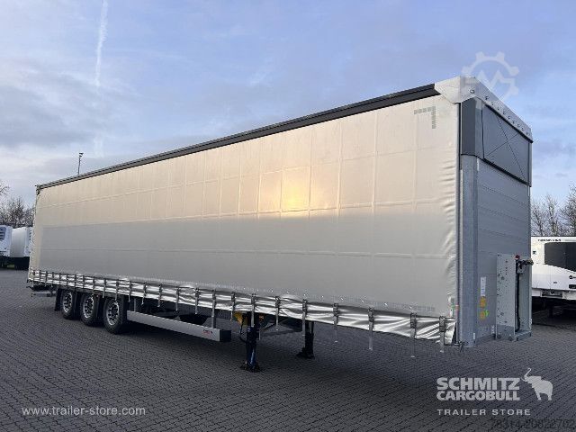 Auflieger mit Pritsche & Plane Schmitz Cargobull Curtainsider Mega Doppelstock