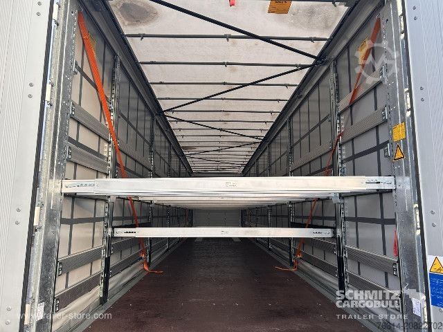 Auflieger mit Pritsche & Plane Schmitz Cargobull Curtainsider Mega Doppelstock