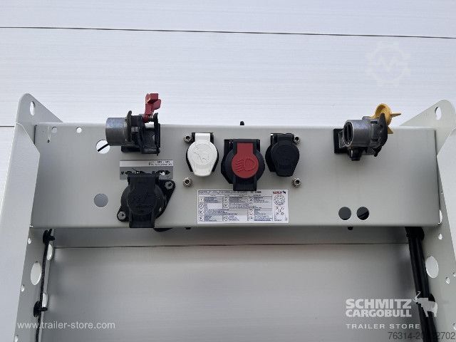 Auflieger mit Pritsche & Plane Schmitz Cargobull Curtainsider Mega Doppelstock