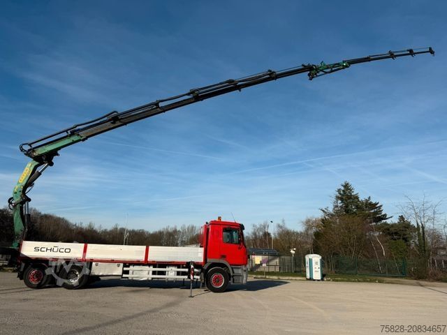 LKW mit Pritsche (offen) MERCEDES-BENZ Actros 2541 /  Kran Effer 310.11/6S + JIB 4S