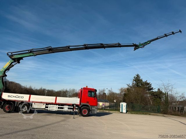 LKW mit Pritsche (offen) MERCEDES-BENZ Actros 2541 /  Kran Effer 310.11/6S + JIB 4S