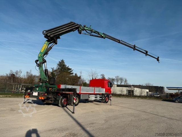 LKW mit Pritsche (offen) MERCEDES-BENZ Actros 2541 /  Kran Effer 310.11/6S + JIB 4S