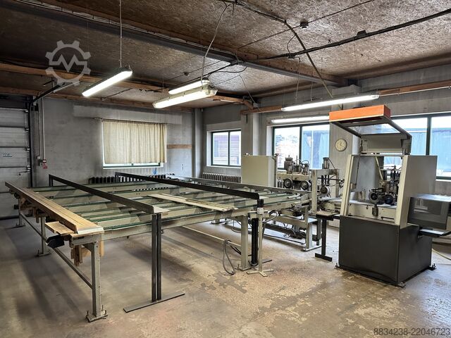 Optimization cross cut line WEINIG Dimter Dimter Opticut 304 L