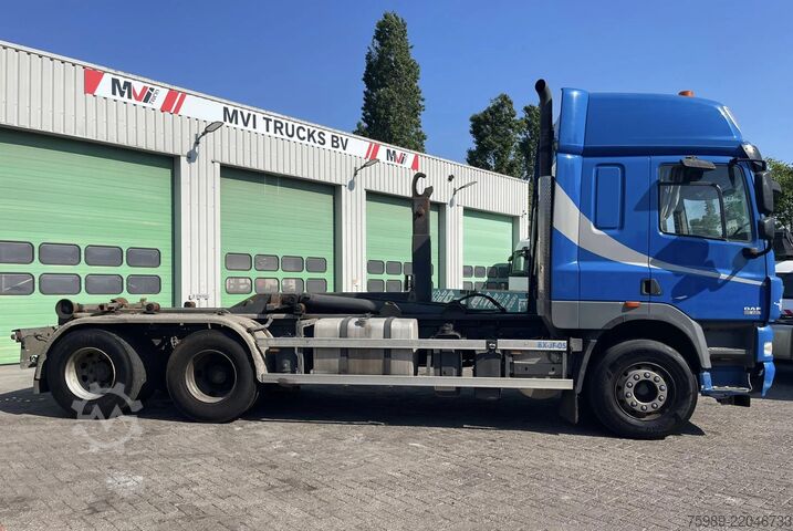 Hook arm system DAF CF 85 460 , 6x2 . Original Dutch truck!
