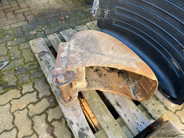 Mini excavator WACKER 2503 RD/ 4.559 Bh/ Schaufel