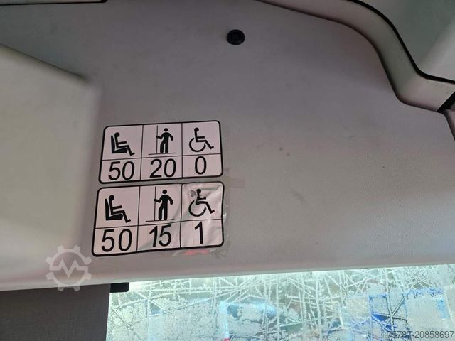 Überlandbus MERCEDES-BENZ Citaro O530 LE, Gurtem Armlehnen, Gardinen