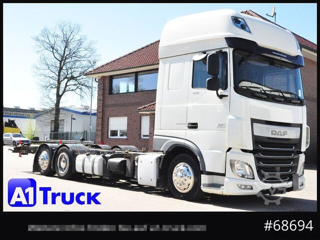 Swap body truck DAF XF 460  SSC Jumbo, Intarder,Multi, 7.45 / 7.82 BDF ACC