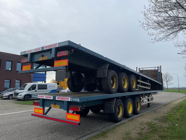 Plattformanhänger Haan 045 Heavy Duty (45Ton) / Rungen-Potholes / NL T...