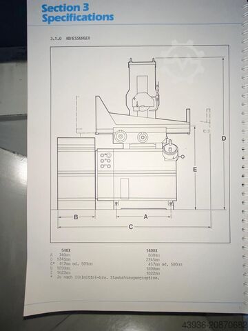 Flachschleifmaschine JONES &SHIPMAN 540X Jones & Shipman 540X