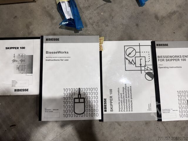 Durchlaufbohrmaschine Biesse Skipper 100