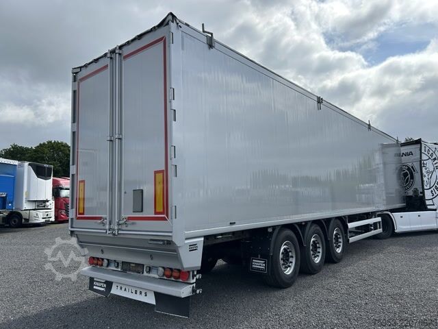 Walking floor semitrailer Knapen K100 92 m³ 10 mm Boden Wartungstür