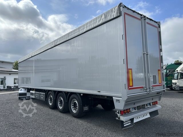 Walking floor semitrailer Knapen K100 92 m³ 10 mm Boden Wartungstür