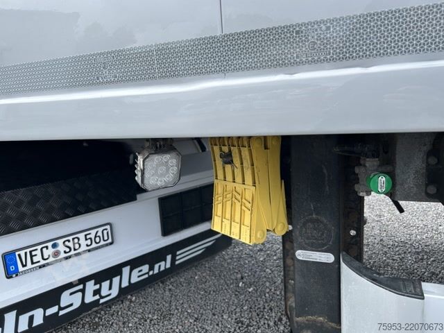 Walking floor semitrailer Knapen K100 92 m³ 10 mm Boden Wartungstür