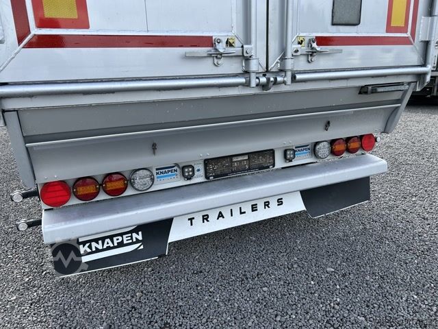 Walking floor semitrailer Knapen K100 92 m³ 10 mm Boden Wartungstür