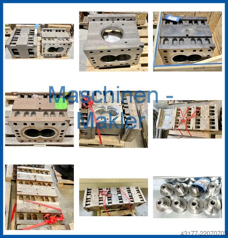 Twinscrew twin double screw extruder COPERION ( Werner & Pfleiderer ) ZSK 170