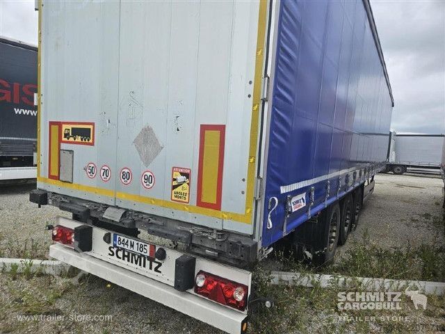 Open semitrailer with tarp Schmitz Cargobull Semitrailer Curtainsider Standard