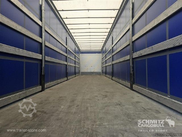 Open semitrailer with tarp Schmitz Cargobull Semitrailer Curtainsider Standard