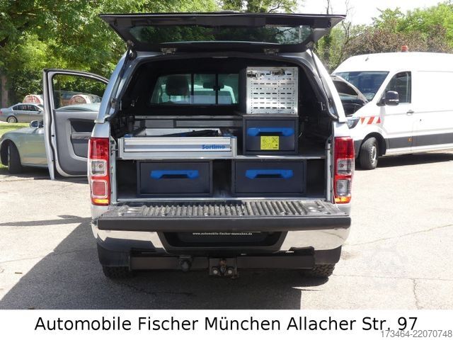 Pick-up van FORD Ranger LKW 4x4 Offroad Standheizung Sortimo