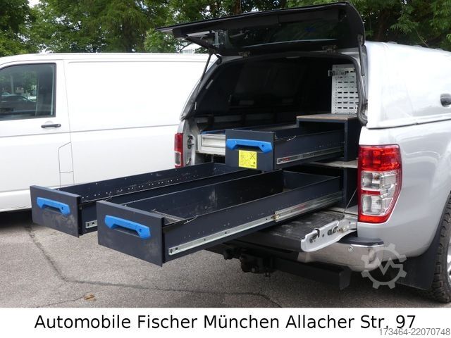 Pick-up van FORD Ranger LKW 4x4 Offroad Standheizung Sortimo
