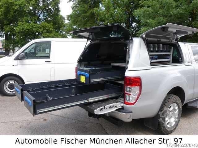 Pick-up van FORD Ranger LKW 4x4 Offroad Standheizung Sortimo