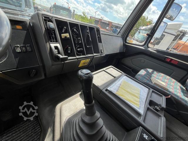 Flatbed truck MERCEDES-BENZ SK 25316x4 Pritsche Kran Atlas 205.1