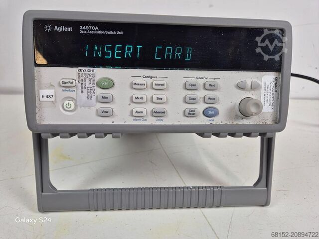 Agilent Data Aquisition 34970A Switch Unit Agilent 34970A