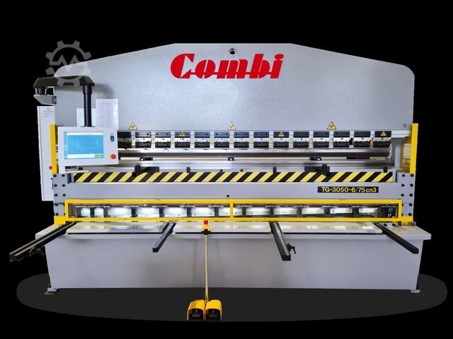 Kombinierte Schere-Abkantpresse, 100 t, 3 Achsen  COMBI