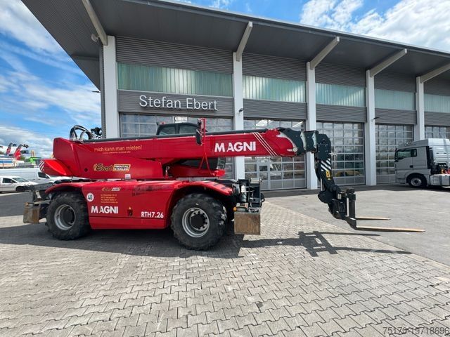 Telehandler MAGNI Magni RTH 7.26 SH Roto / Funk / 2021 / Gabel
