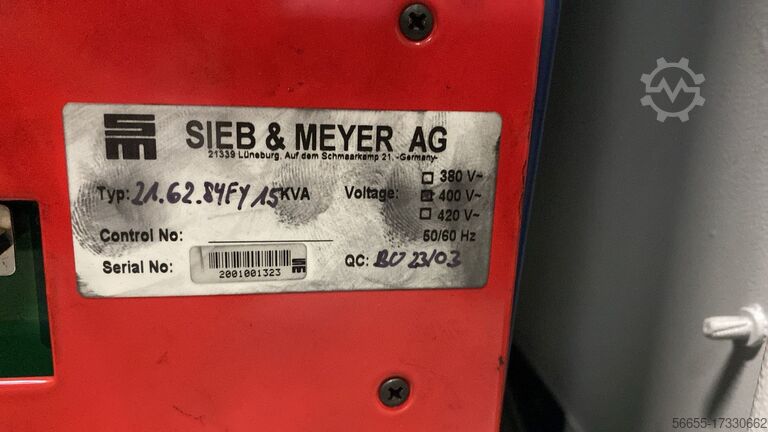 3-axis machining center with extraction Ingersoll OPS 800 HSC-42.000 1/min