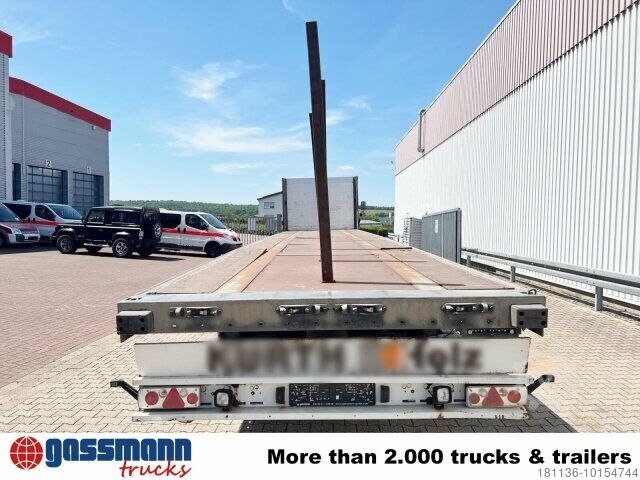 Auflieger mit Pritsche & Plane Humbaur HSA 2006, Verzinkt