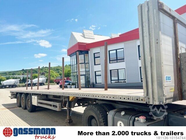 Auflieger mit Pritsche & Plane Humbaur HSA 2006, Verzinkt