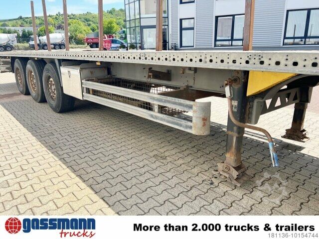 Auflieger mit Pritsche & Plane Humbaur HSA 2006, Verzinkt