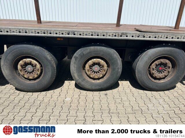 Auflieger mit Pritsche & Plane Humbaur HSA 2006, Verzinkt