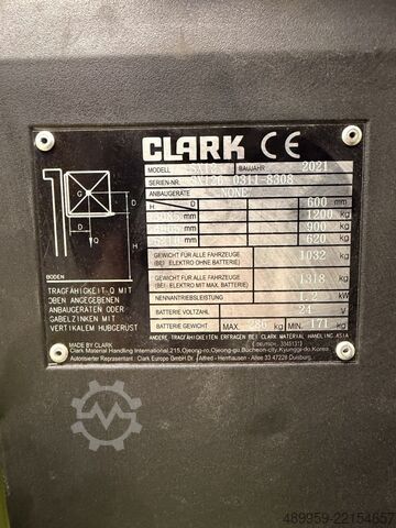 High Lift stacker Clark SX 12