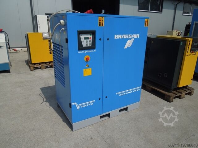 Screw compressor GRASSAIR RLR 20 V9
