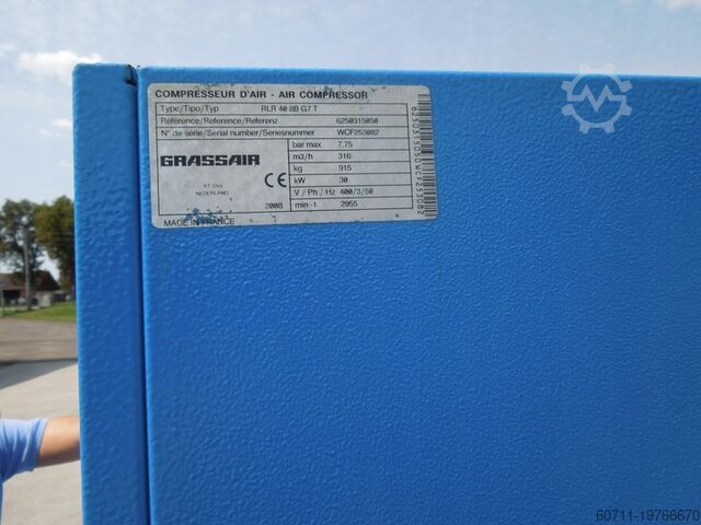Screw compressor Grassair RLR 40 