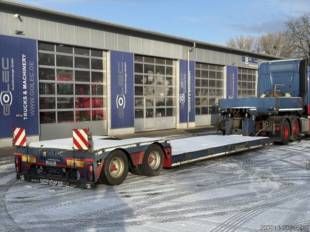 Low loader semitrailer FAYMONVILLE STBZ-2V Tieflader 2 Achse *§70 vorhanden