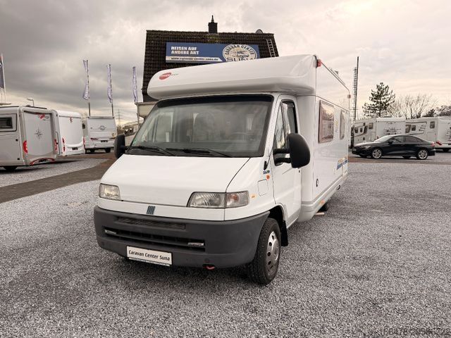 Semi-integrated camper BÜRSTNER T 603 *Längsbett-Dinette-Sat-Solar*