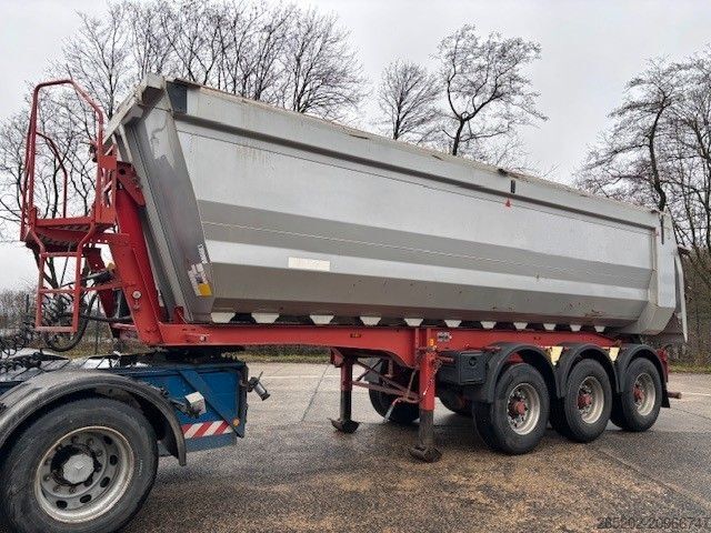 Tipper semitrailer KEMPF Stahlhalbschalenmulde 3 x 9 t, 31 cbm