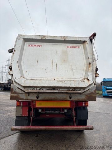 Tipper semitrailer KEMPF Stahlhalbschalenmulde 3 x 9 t, 31 cbm