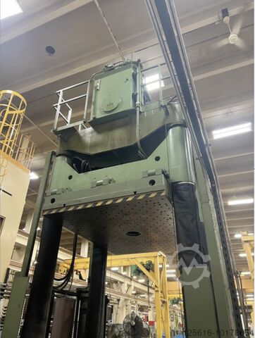 224 Ton Hydraulic 4 Post Spotting Press Reis TUS-180 OK-200