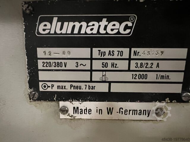 Copy milling machine Elumatec AS 70