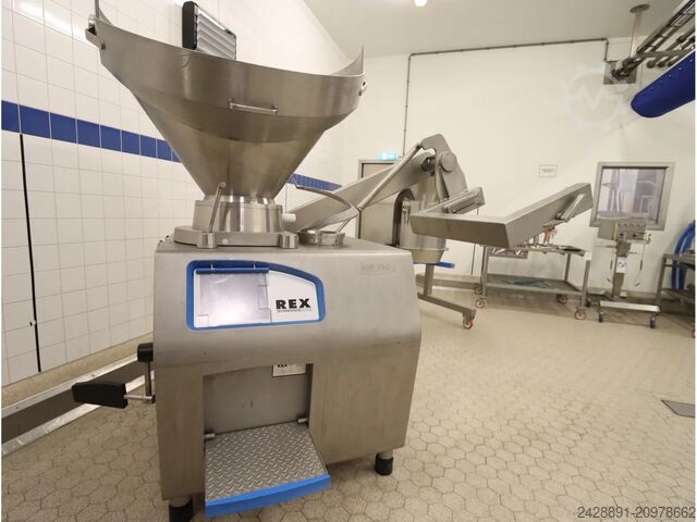 Vacuum stuffer with loading REX RVF 760