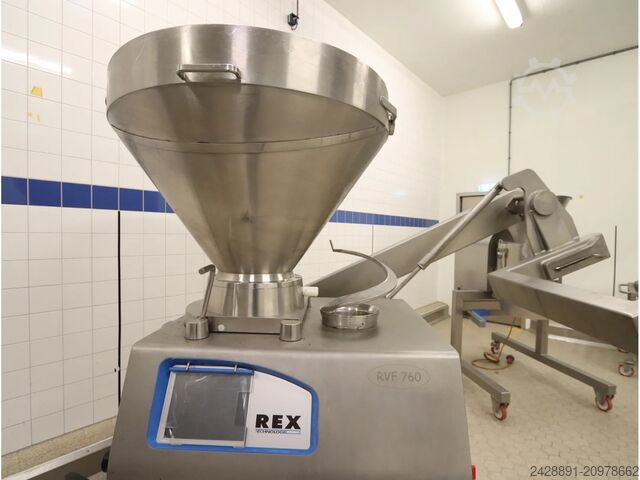 Vacuum stuffer with loading REX RVF 760
