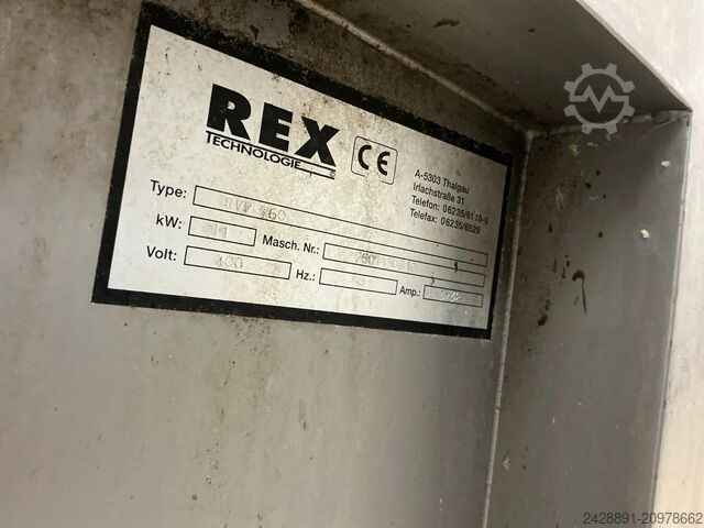 Vacuum stuffer with loading REX RVF 760
