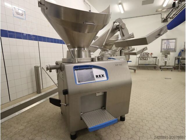 Vacuum stuffer with loading REX RVF 760