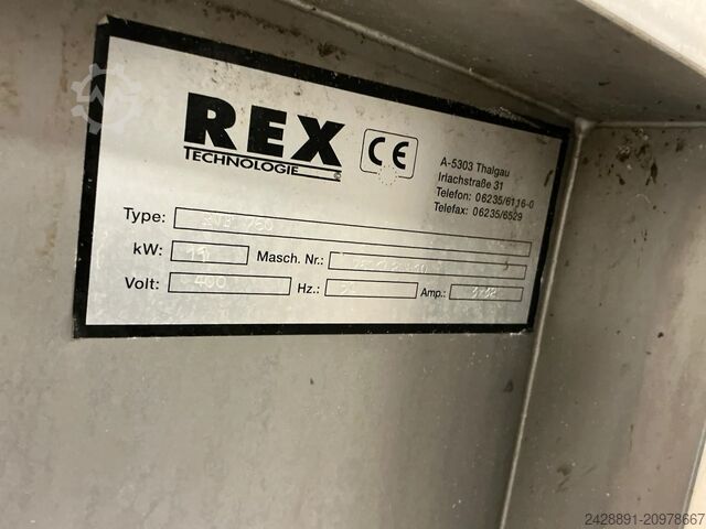 Vacuum stuffer with loading REX RVF 760