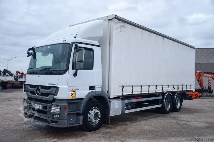 Sliding tarpaulin Mercedes-Benz Actros 2636