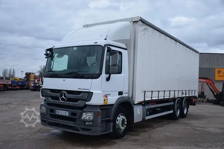 Sliding tarpaulin Mercedes-Benz Actros 2636